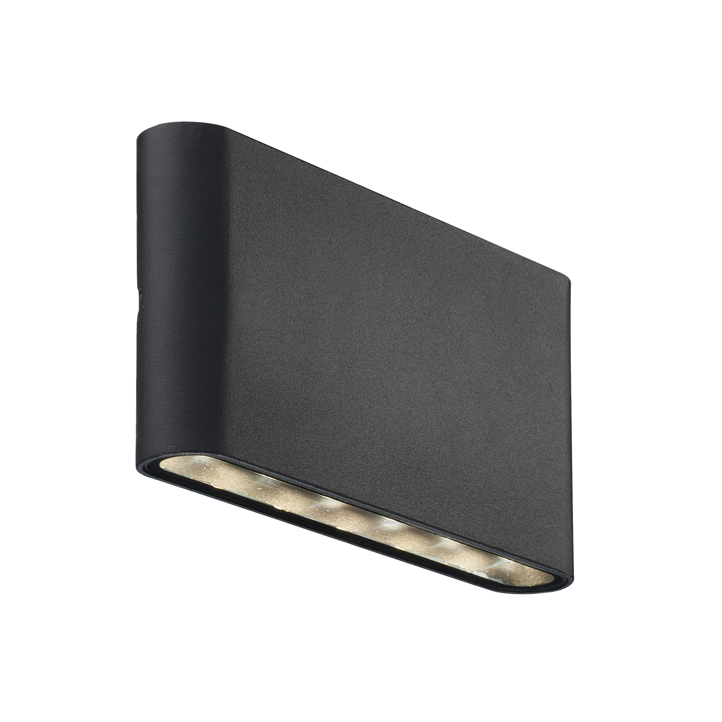 AUßENWANDLEUCHTE 17,5/3/9 cm   - Schwarz, Design, Metall (17,5/3/9cm) - Nordlux