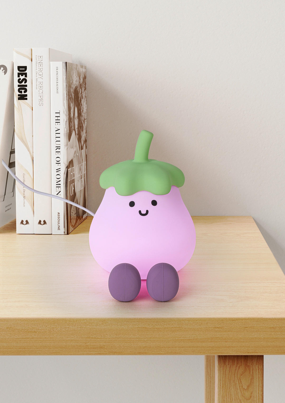 NOČNÉ SVETLO, 10/13/13,8 cm - zelená/fialová, Trend, plast (10/13/13,8cm) - Novel