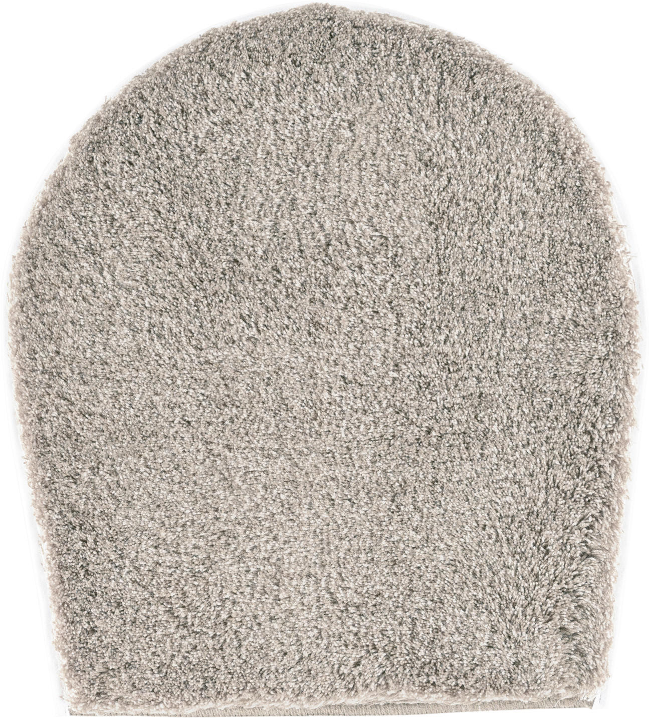Grund Wc-Deckelbezug Melange Taupe 47x50 cm