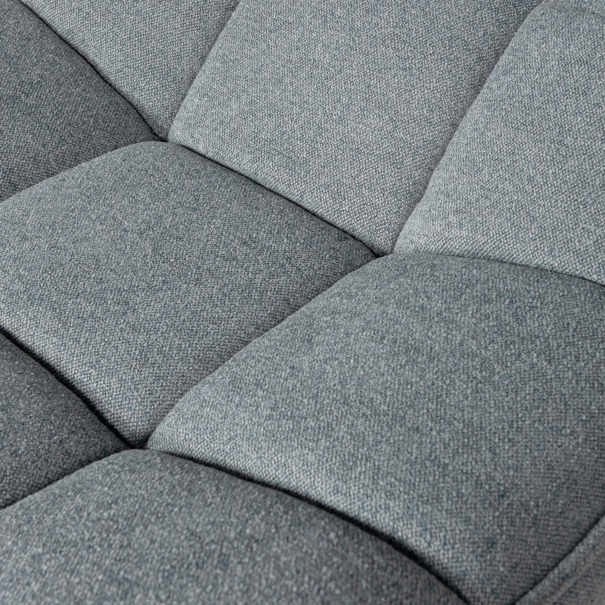 SESSEL in Webstoff Blau  - Blau/Schwarz, Design, Textil/Metall (74/84/86cm) - Livetastic