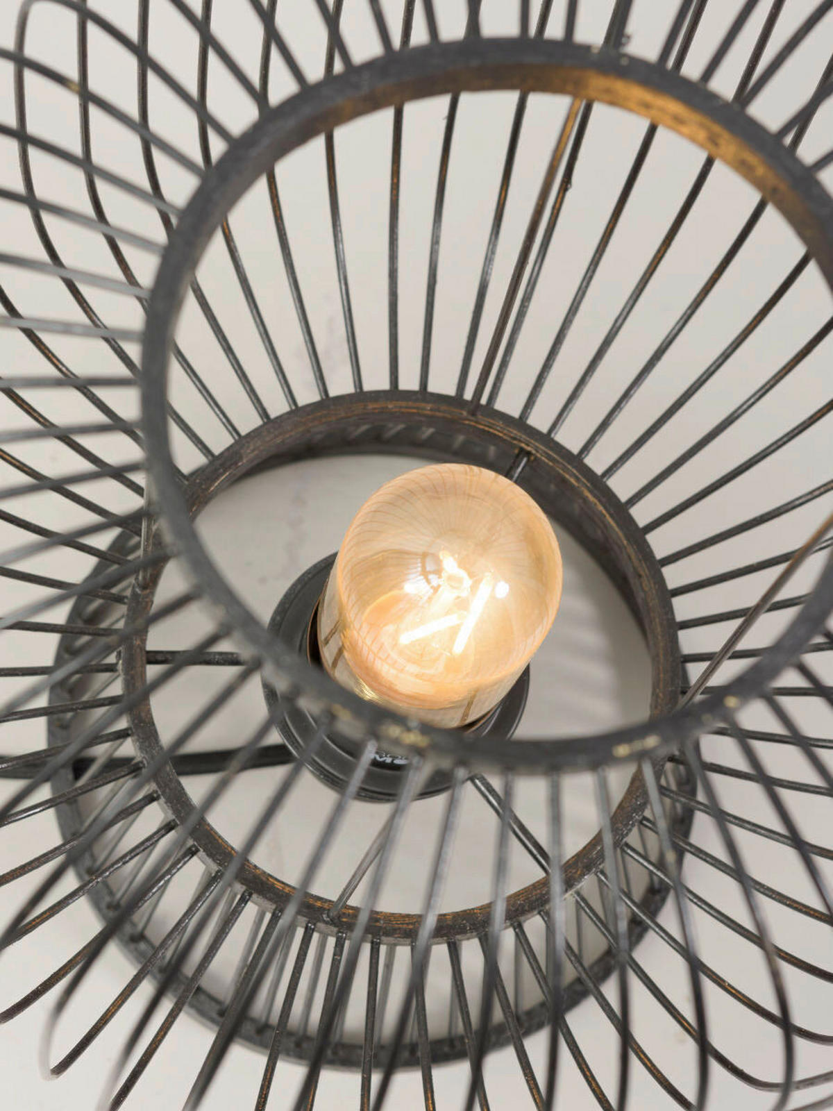 STOLNÍ LAMPA, nástěnný stmívač, 26/30 cm  - černá, Trend (26/30cm) - Good & Mojo