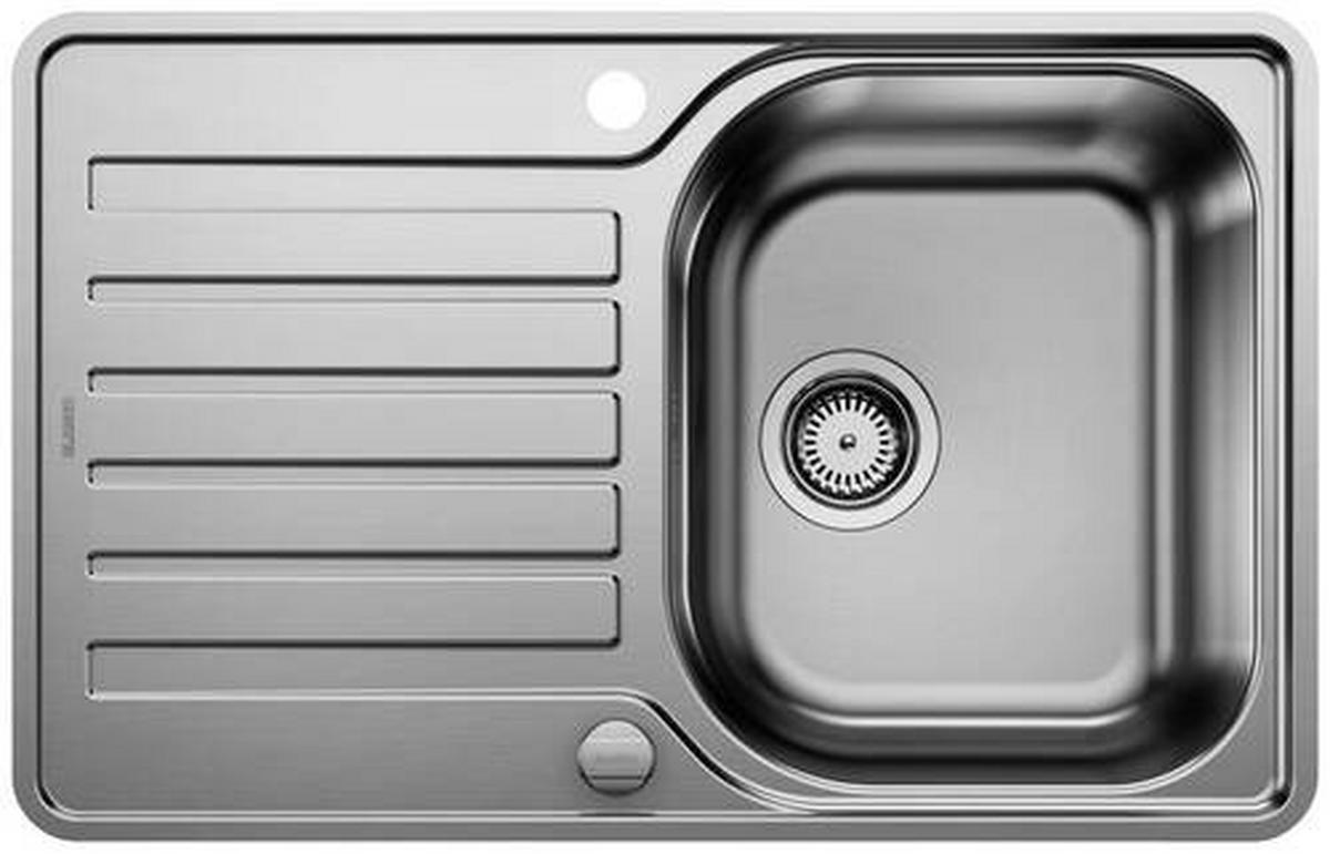 SPÜLE 519059  - Edelstahlfarben, Basics, Metall (76,8/16,5/48,8cm) - Blanco