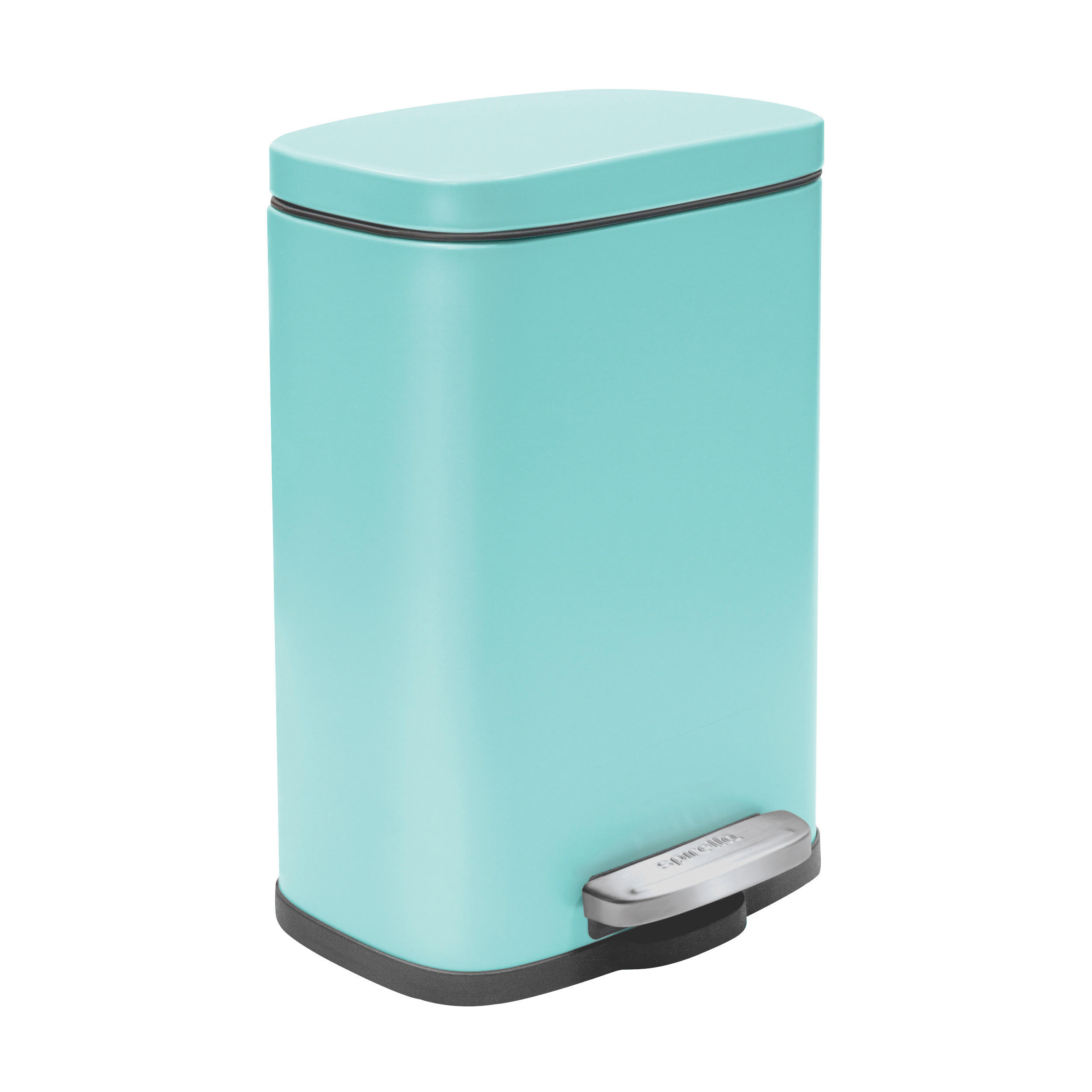 TRETEIMER AKIRA 5 L  - Blau, Basics, Metall (21.4/17.6/30cm) - Spirella