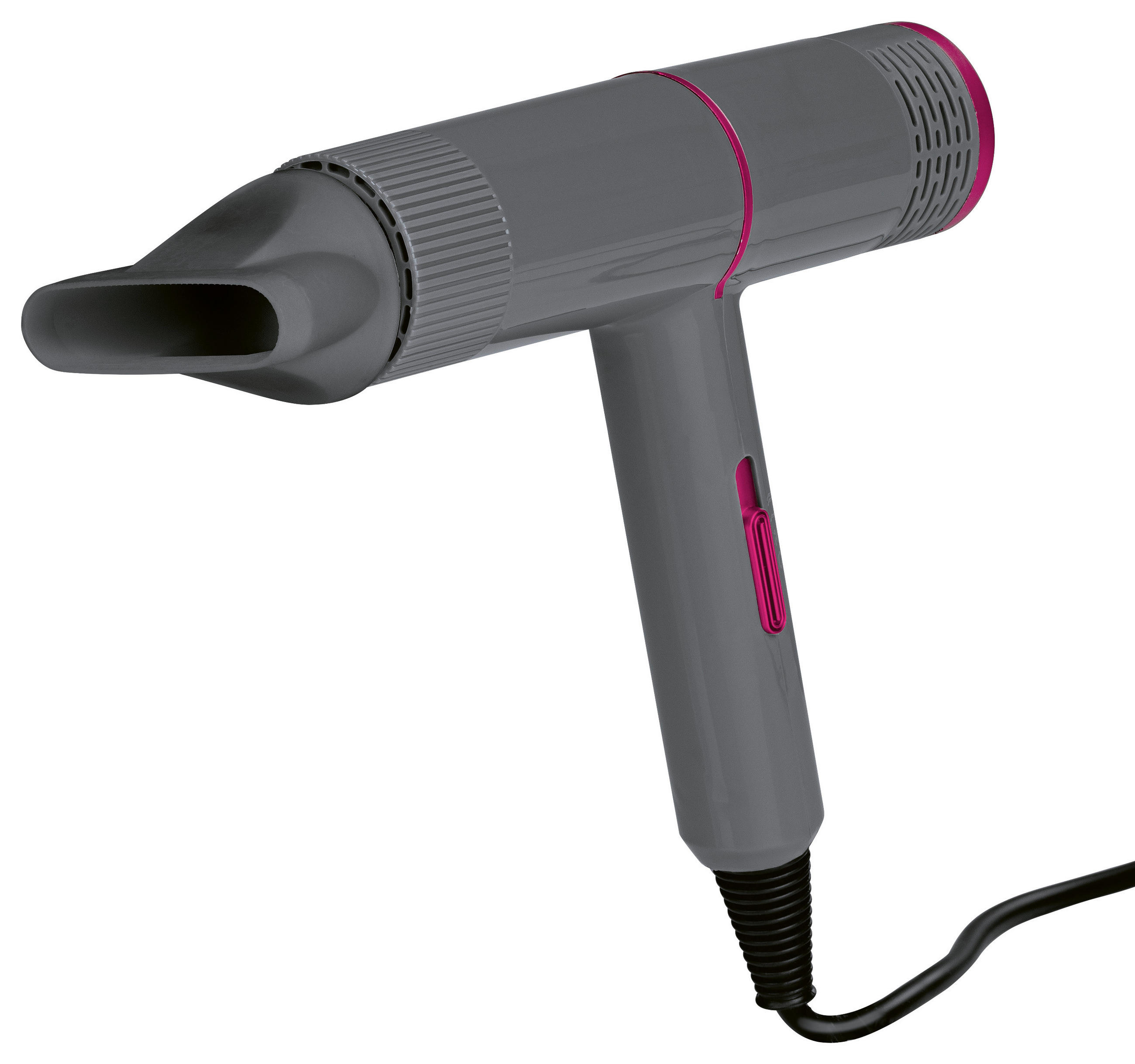 Haartrockner, 800W Vitalmaxx  - Pink/Grau, Basics, Kunststoff (20/5/22cm)
