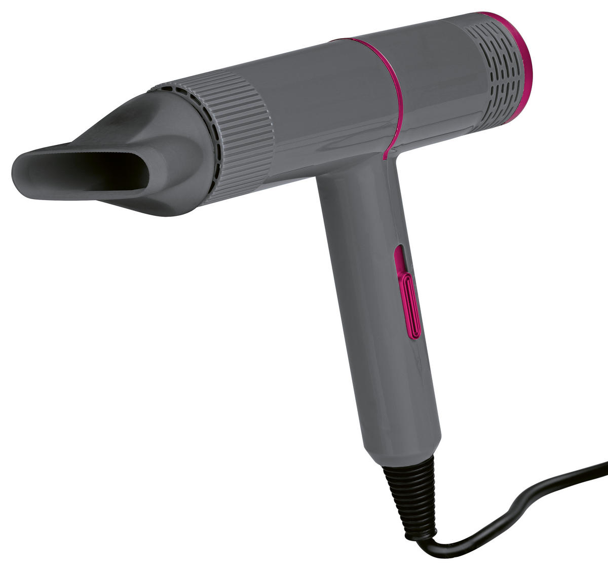 Haartrockner, 800W Vitalmaxx  - Pink/Grau, Basics, Kunststoff (20/5/22cm)