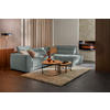 ECKSOFA in Chenille Silberfarben  284/205 cm  - Silberfarben/Schwarz, Design, Kunststoff/Textil (284/205cm) - Xora