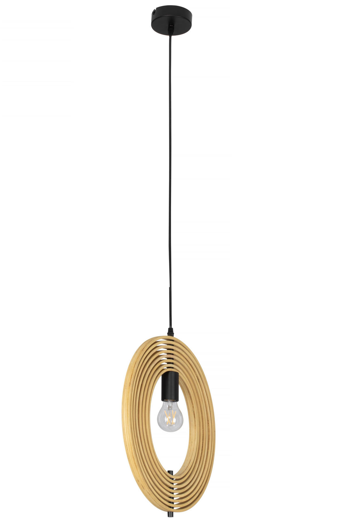 HÄNGELEUCHTE 40/120 cm  - Naturfarben, LIFESTYLE, Holz (40/120cm) - Marama