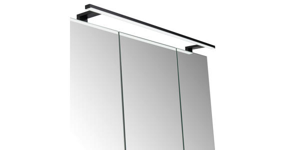 BADEZIMMER 102 cm  - Eichefarben/Weiß, Design, Glas/Keramik (102cm) - Novel