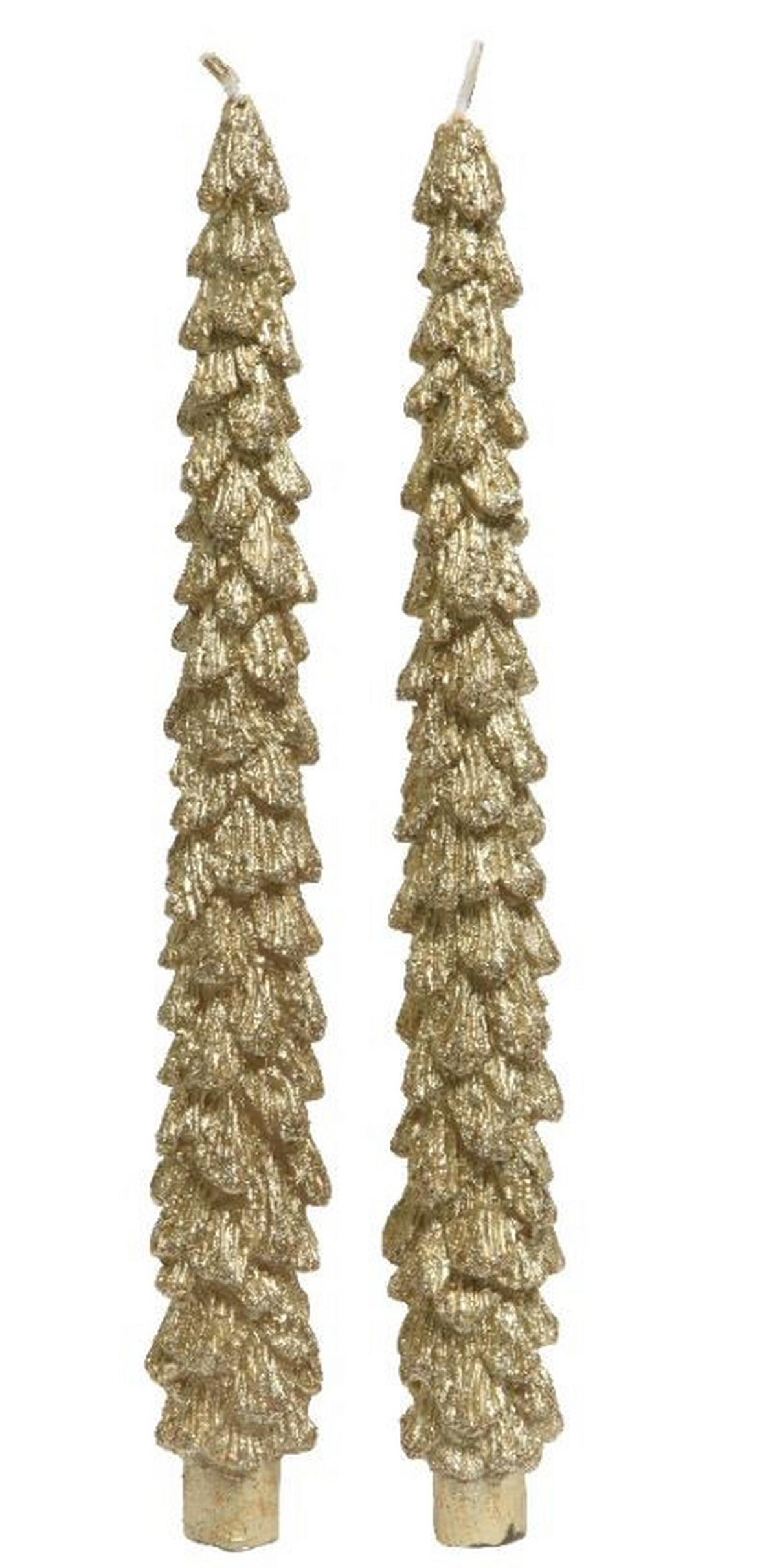 LUMÂNARE COLOANĂ  - auriu, Konventionell (5,70/26,40/3,80cm)