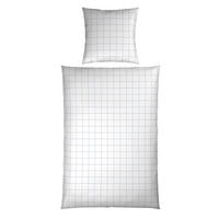 BETTWÄSCHE Satin 155/220 cm  - Blau/Weiß, Design, Textil (155/220cm) - Novel