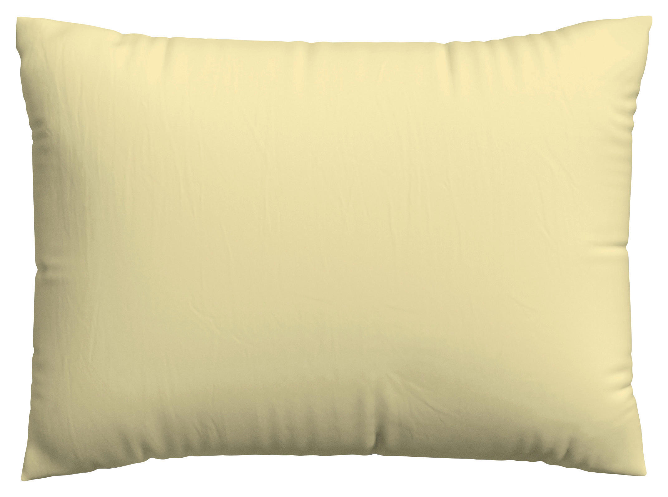 KOPFPOLSTERBEZUG EASY JERSEY 60/80 cm  - Gelb, Basics, Textil (60/80cm) - Schlafgut