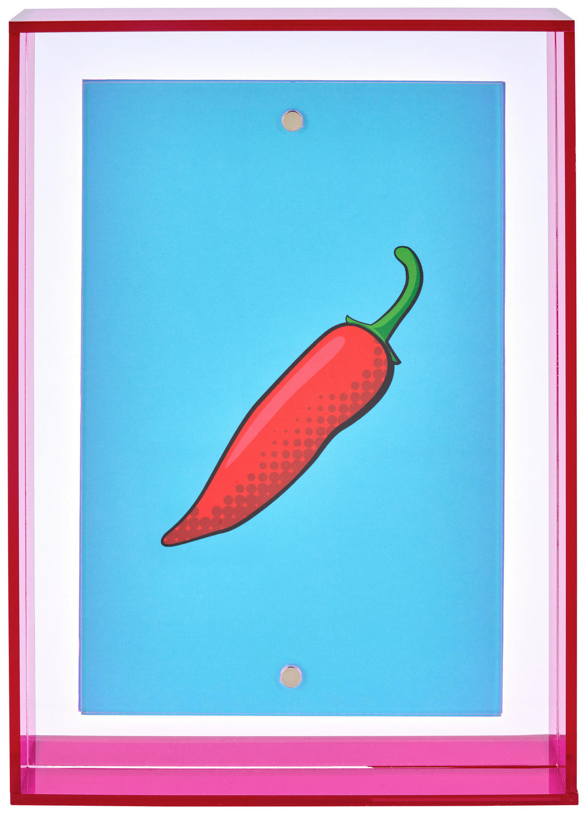 BILDERRAHMEN 13.4/18,5/3,4 cm  - Rosa, LIFESTYLE, Kunststoff (13.4/18,5/3,4cm)