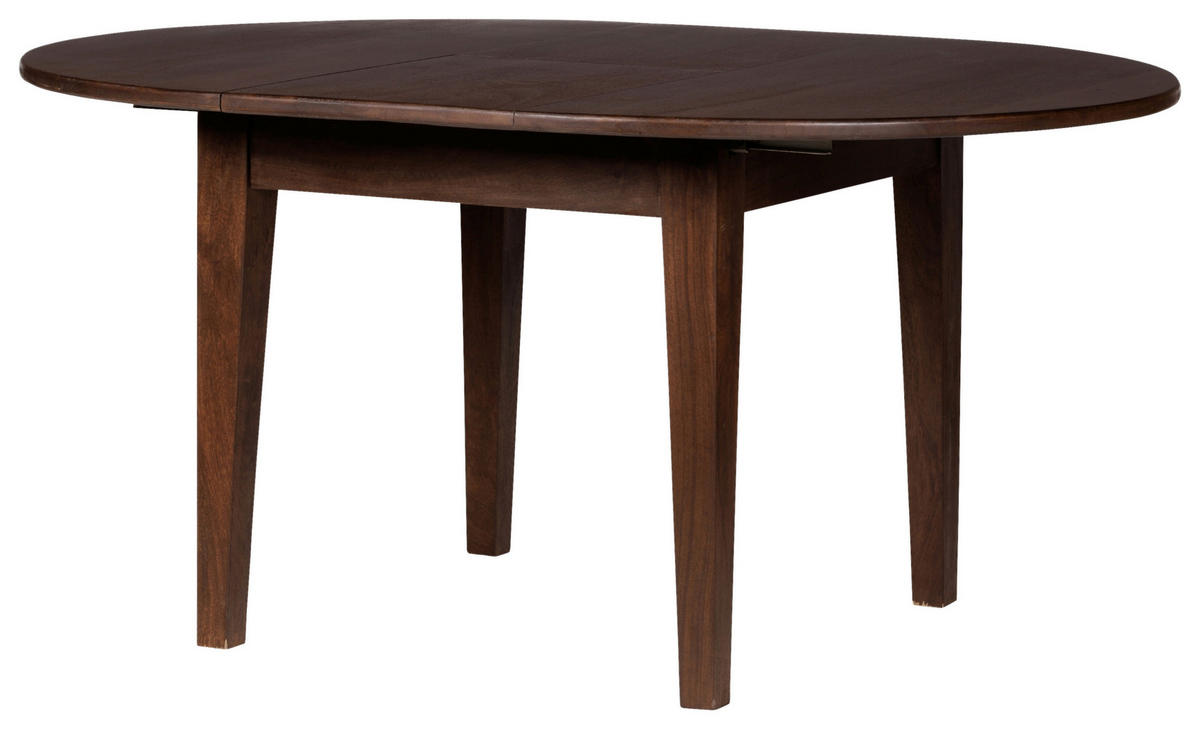 ESSTISCH in Holz  - Walnussfarben, MODERN, Holz (115cm) - Livetastic