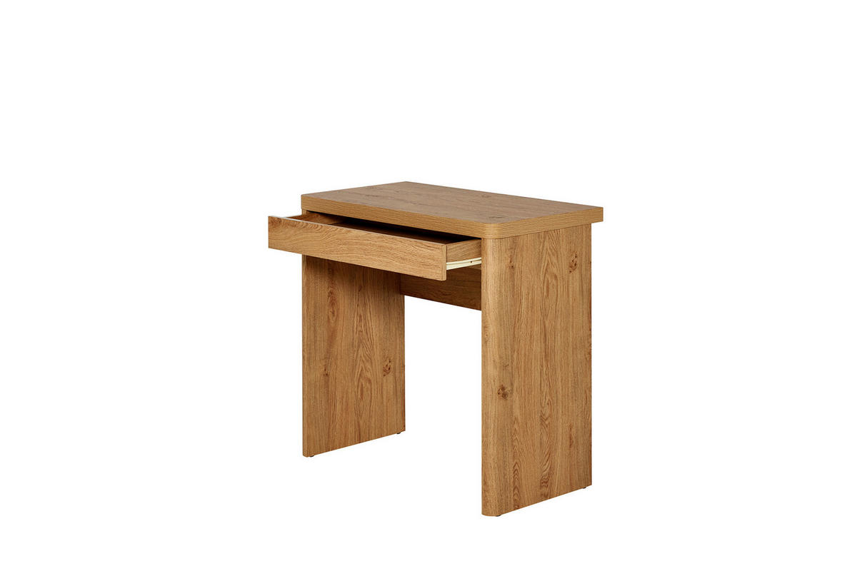 SCHREIBTISCH 80/44/76 cm Eichefarben Stauraum, in verschiedenen Holz-Dekoren erhältlich  - Eichefarben, KONVENTIONELL, Holzwerkstoff (80/44/76cm) - MID.YOU