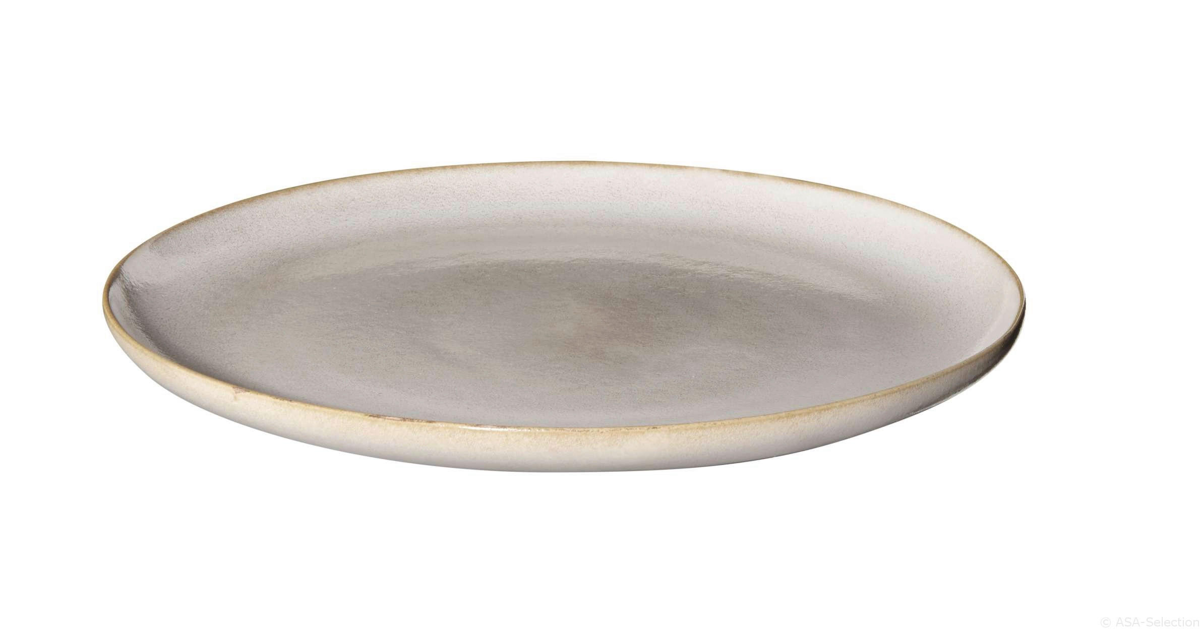 SPEISETELLER SAISONS Steinzeug - Sandfarben, Basics, Keramik (26,5cm) - ASA