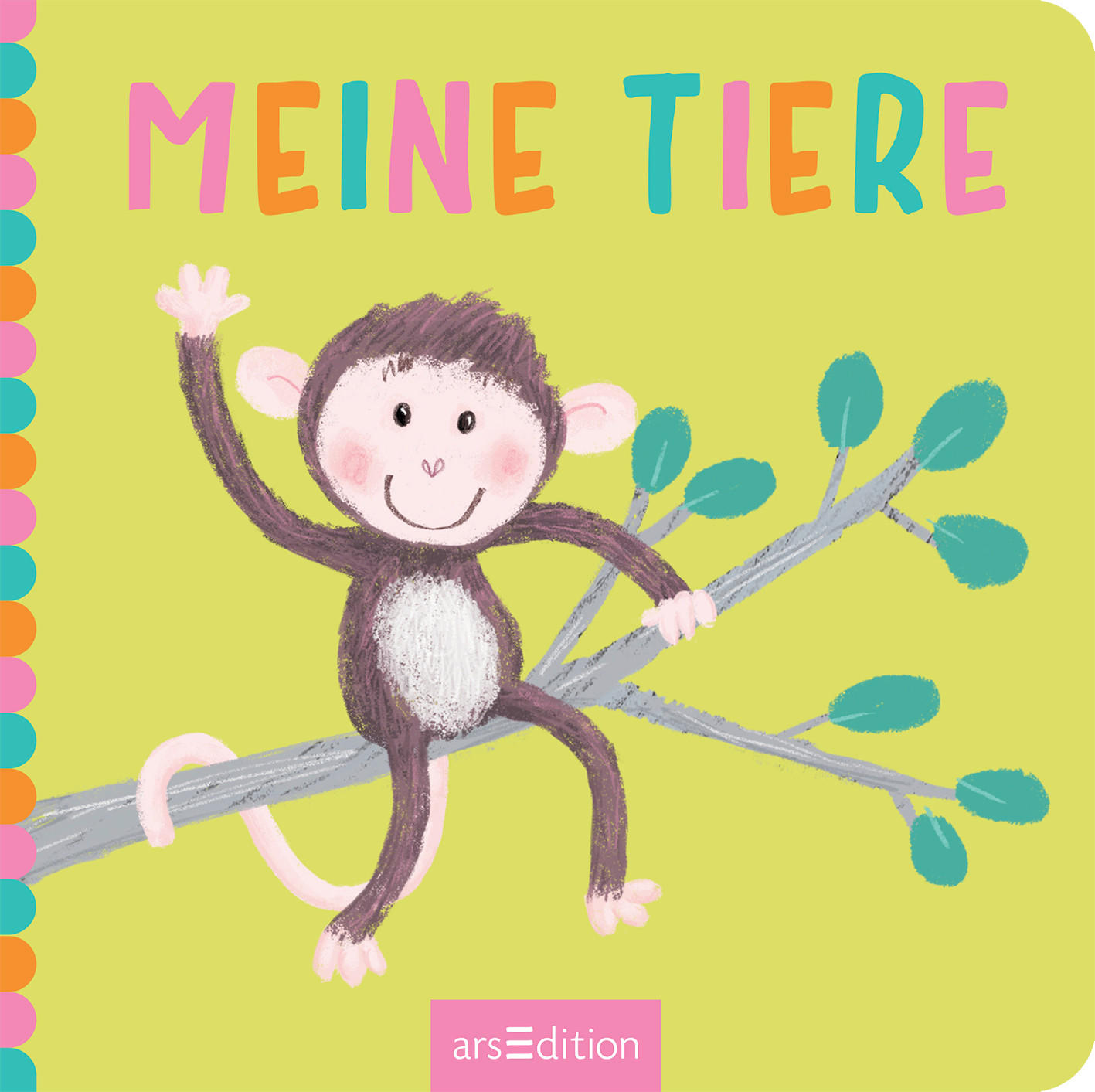 BILDERBUCH Meine Tiere Knisterbuch  - Multicolor, Basics, Papier (16,6/16,4/1,6cm) - Carlsen
