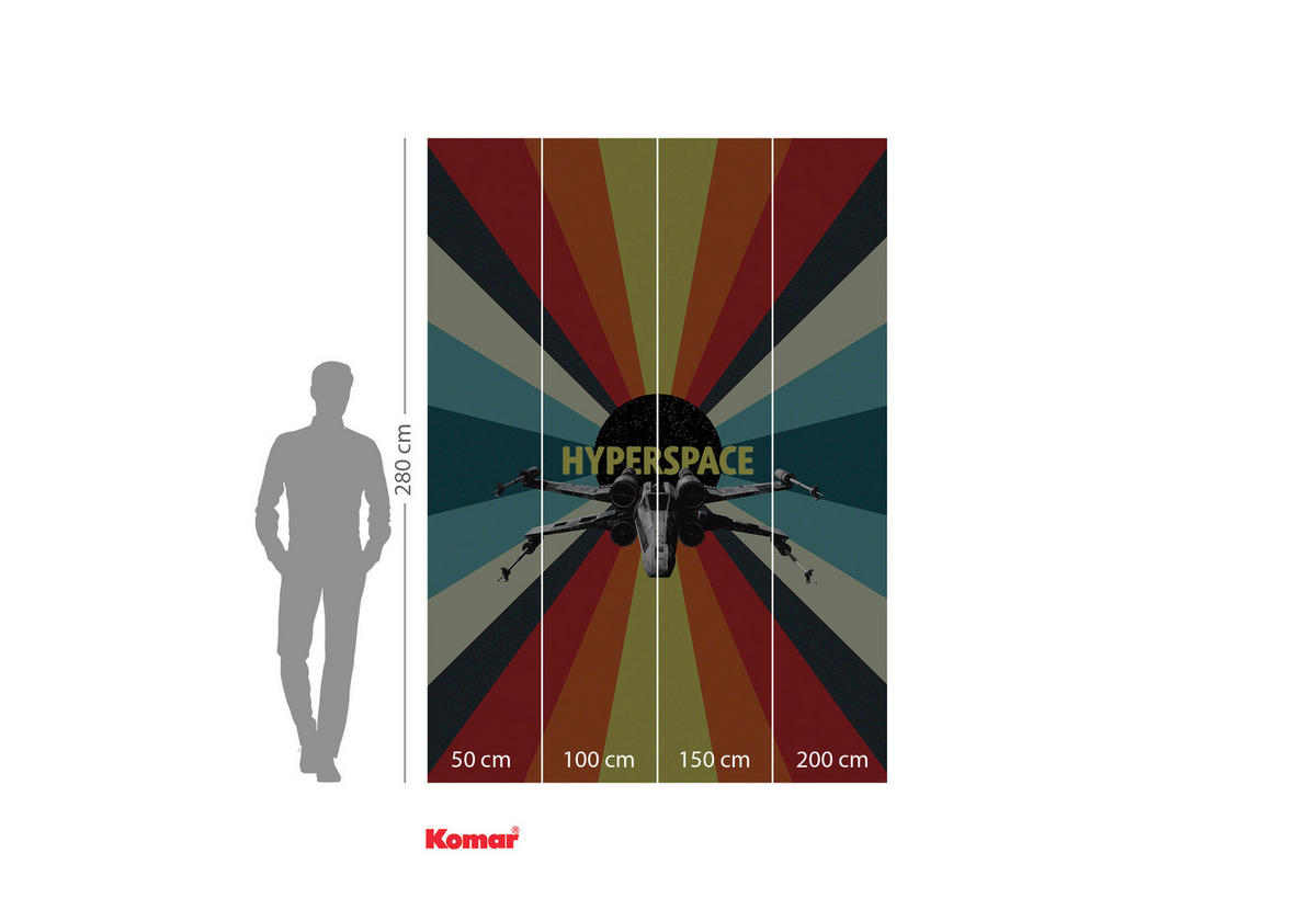 FOTOTAPETE  - Multicolor, Trend, Textil (200/280cm) - Xora