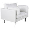 FÅTÖLJ i metall, textil, plast beige, svart  - beige/svart, Design, metall/textil (110/84/86cm) - Livetastic