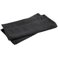 SEIFTUCHSET MAKI Schwarz 30/30 cm  - Schwarz, Basics, Textil (30/30cm) - Bio:Vio
