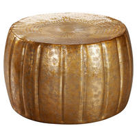 DOHÁNYZÓASZTAL fém 60/60/36 cm   - aranyszínű, Lifestyle, fém (60/60/36cm) - MID.YOU