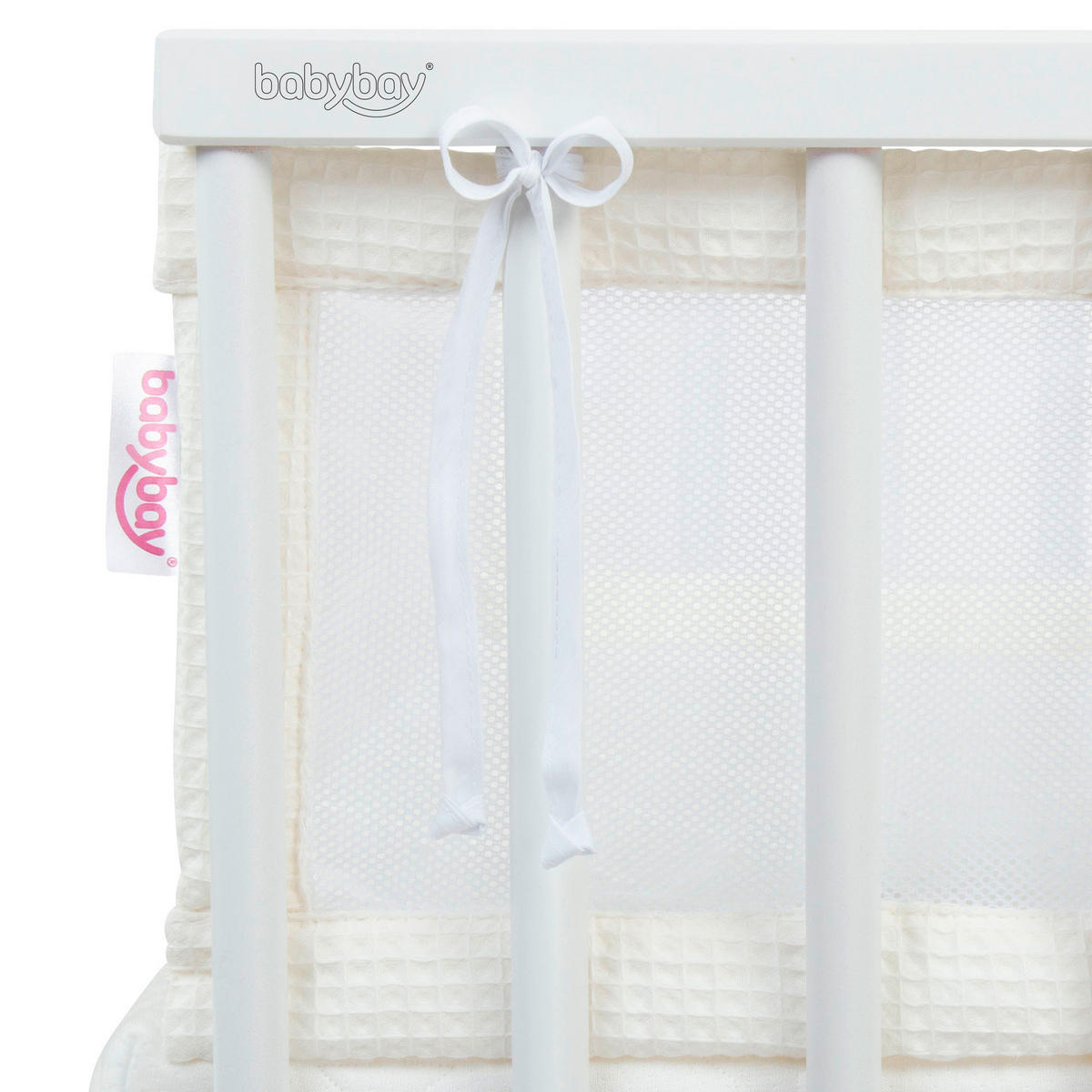 NESTCHEN  168/24/2 cm   - Weiß, Basics (168/24/2cm) - Babybay