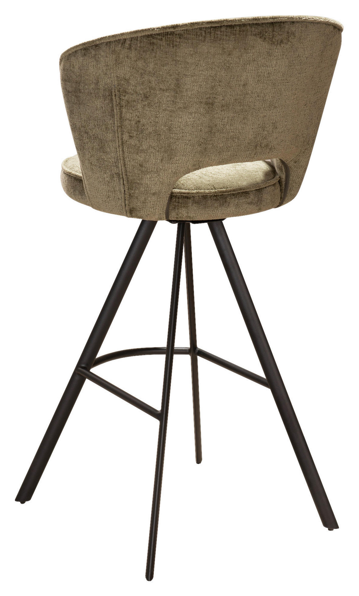 BARPALL i grön  - grön/svart, Design, metall/textil (54/103/54cm) - Novel