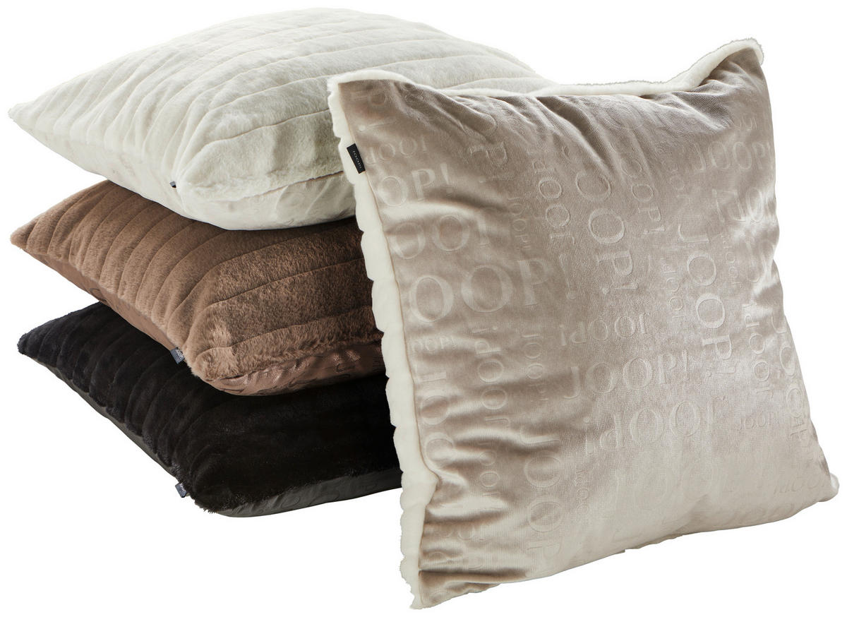 JASTUČNICA 45/45 cm    J-GLAM  - crna, Basics, tekstil (45/45cm) - Joop!