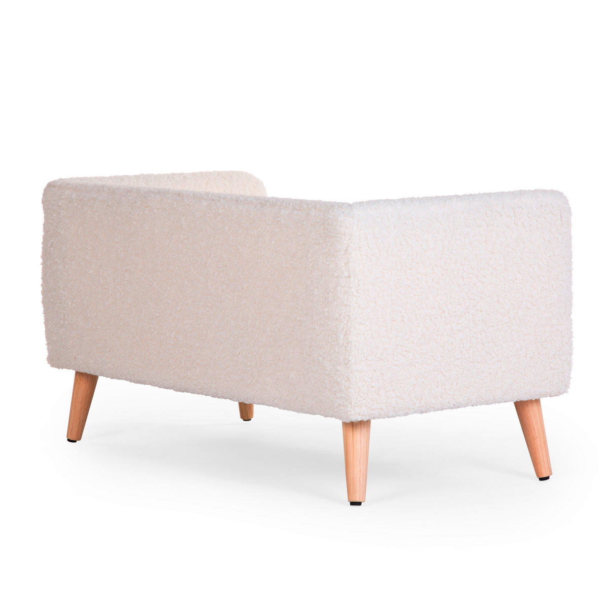 KINDERSITZBANK - Weiß/Kieferfarben, Basics, Holz/Kunststoff (44/45/88cm) - Childhome