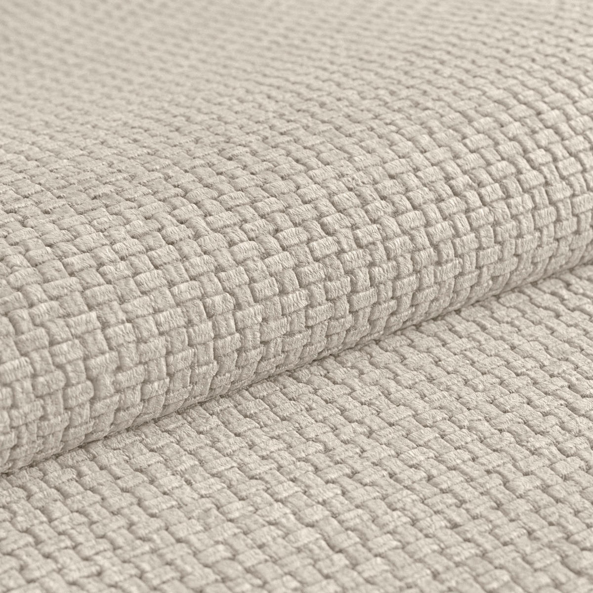 SCHLAFSOFA Webstoff Weiss  - Weiss/Schwarz, Modern, Holz/Textil (245/74-90/104cm) - MID.YOU