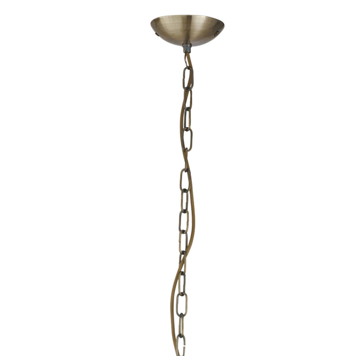 VISEČA SVETILKA  Orbit      46/116 cm      E14 - barve medenine, Design, kovina (46/116cm)