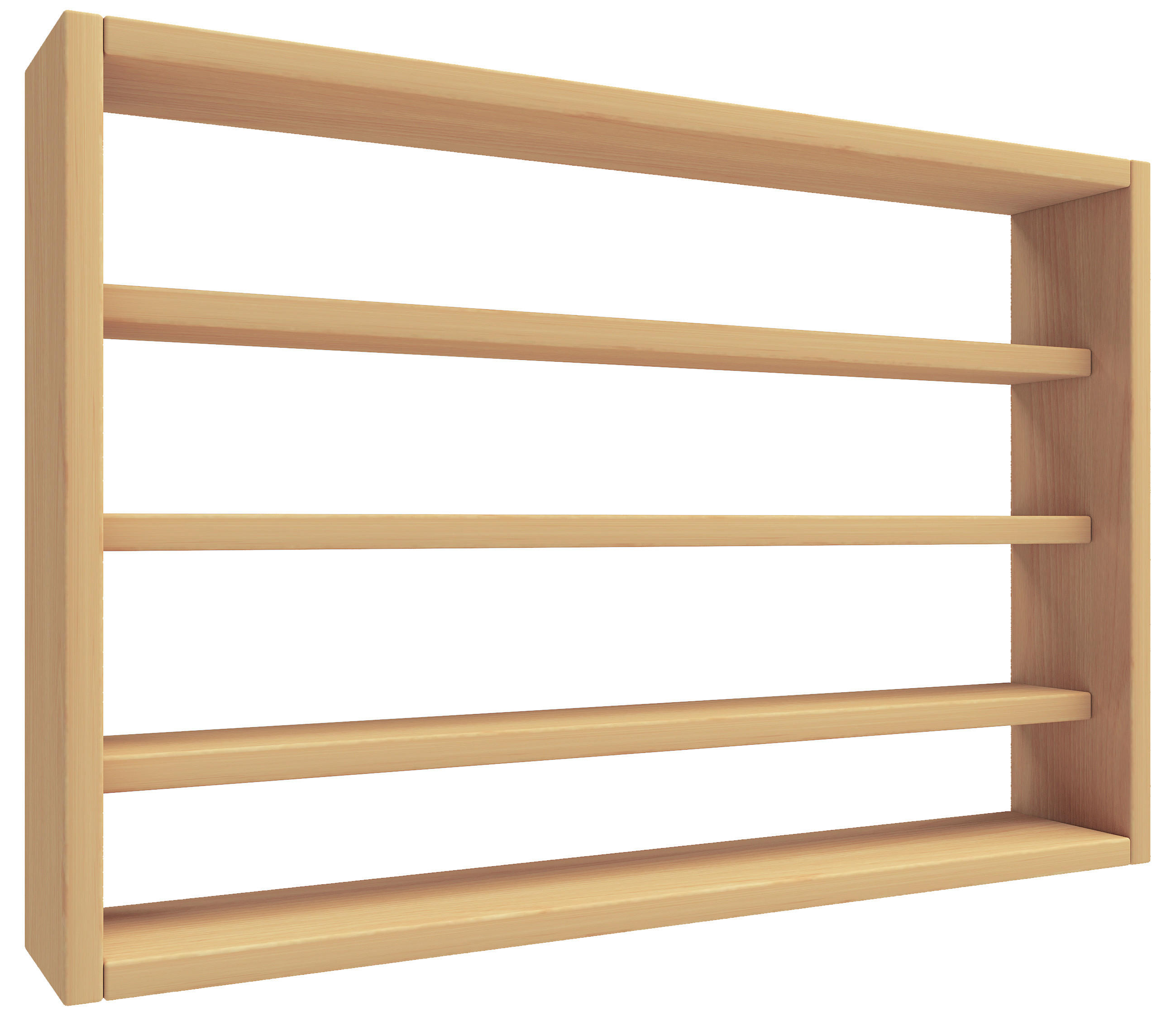 KÜCHENREGAL 60/40/10 cm  Buchefarben  - Buchefarben, Basics, Holzwerkstoff (60/40/10cm) - MID.YOU