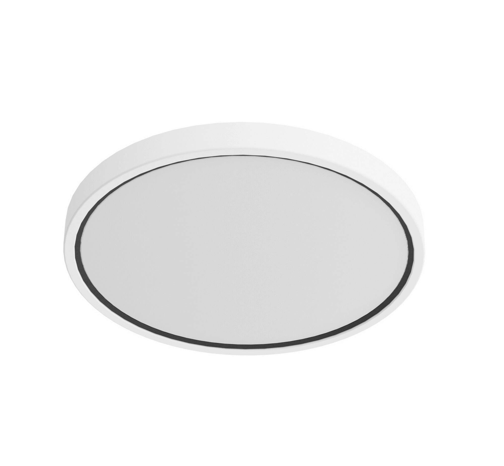LED-DECKENLEUCHTE 35/5 cm   - Weiß, KONVENTIONELL, Kunststoff (35/5cm) - Nordlux