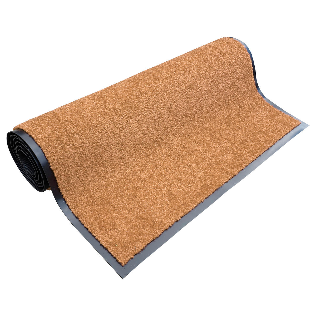 SCHMUTZFANGMATTE  60/180 cm  Dunkelorange  - Dunkelorange, Basics, Kunststoff/Textil (60/180cm)
