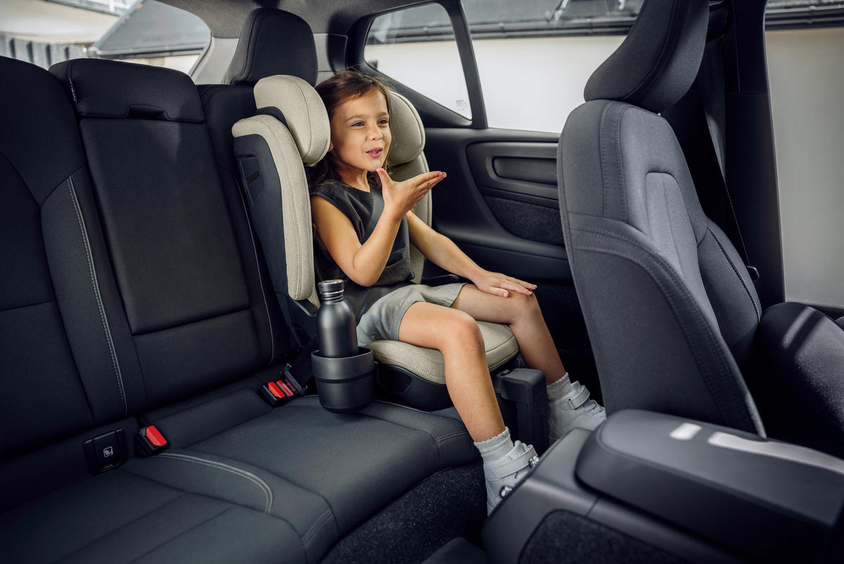 KINDERAUTOSITZ  - Grauweiß, Basics, Kunststoff (45,6/44,8/62,6cm) - Thule