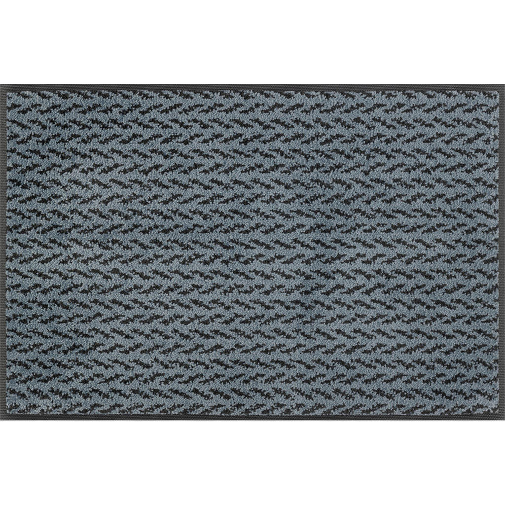 Esposa DVEŘNÍ ROHOŽKA, 50/75 cm, antracitová, modrošedá