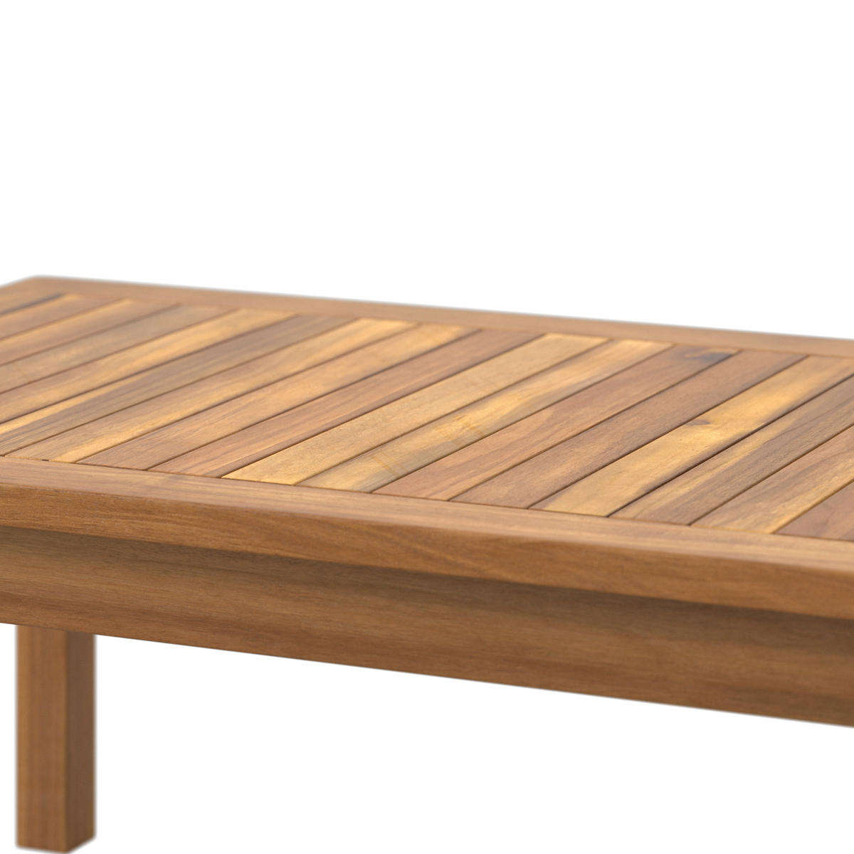 LOUNGEGARNITUR   80/50/33 cm Akazie vollmassiv  - Beige/Akaziefarben, MODERN, Holz/Wellpappe (80/50/33cm) - Ambia Garden