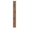 GARDEROBENPANEEL  in 16/150/2 cm  - Schwarz/Eiche Artisan, Design, Holzwerkstoff (16/150/2cm) - Livetastic