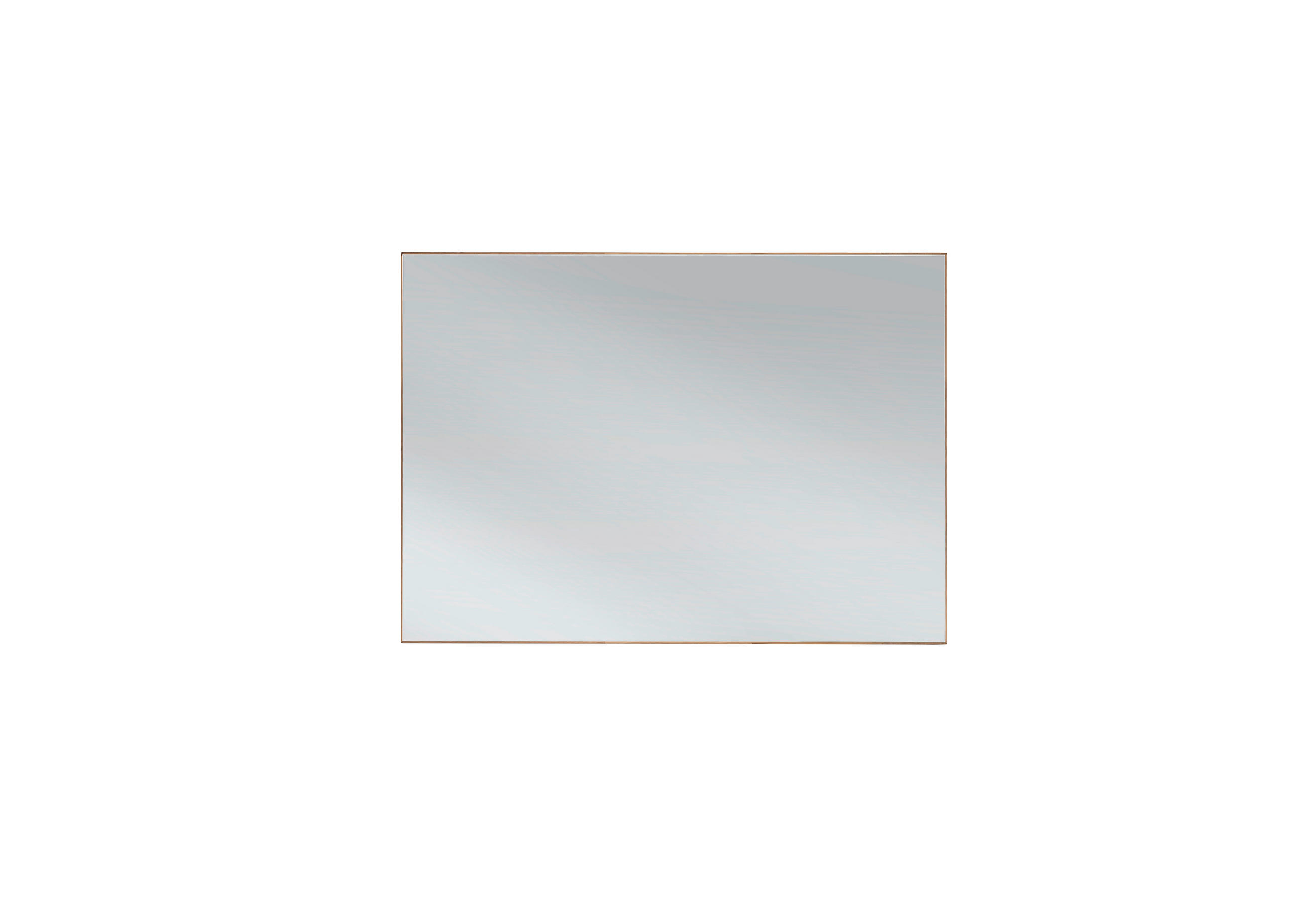 WANDSPIEGEL 100/66/4 cm    in rechteckig  - Eichefarben, Natur, Glas/Holz (100/66/4cm) - Linea Natura