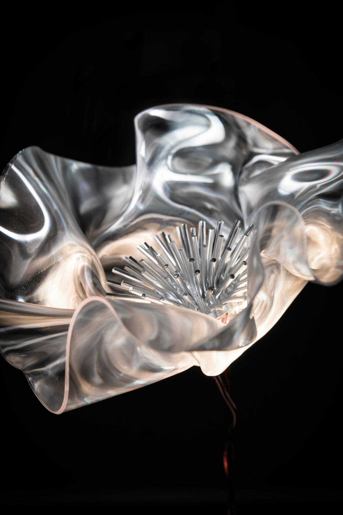 LED-TISCHLEUCHTE Prisma 15/15/26 cm   - Transparent, Design, Kunststoff/Metall (15/15/26cm) - Slamp