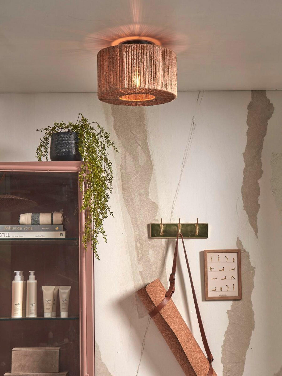 TAKLAMPA GOOD&MOJO  30/30/16 cm  - naturfärgad, Trend (30/30/16cm) - Good & Mojo