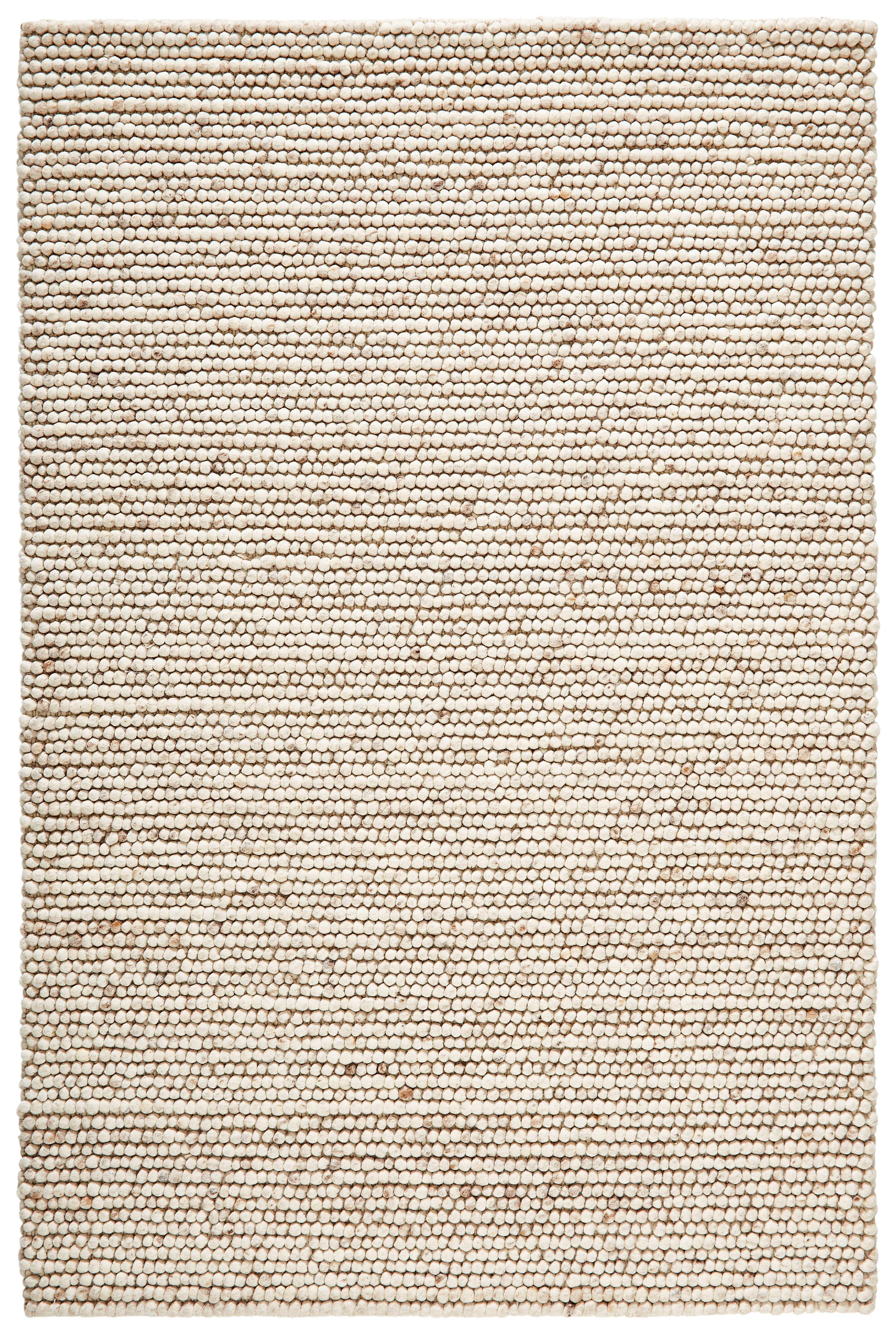 HANDWEBTEPPICH 130/200 cm Centa Dallas  - Creme, KONVENTIONELL, Textil (130/200cm) - Linea Natura