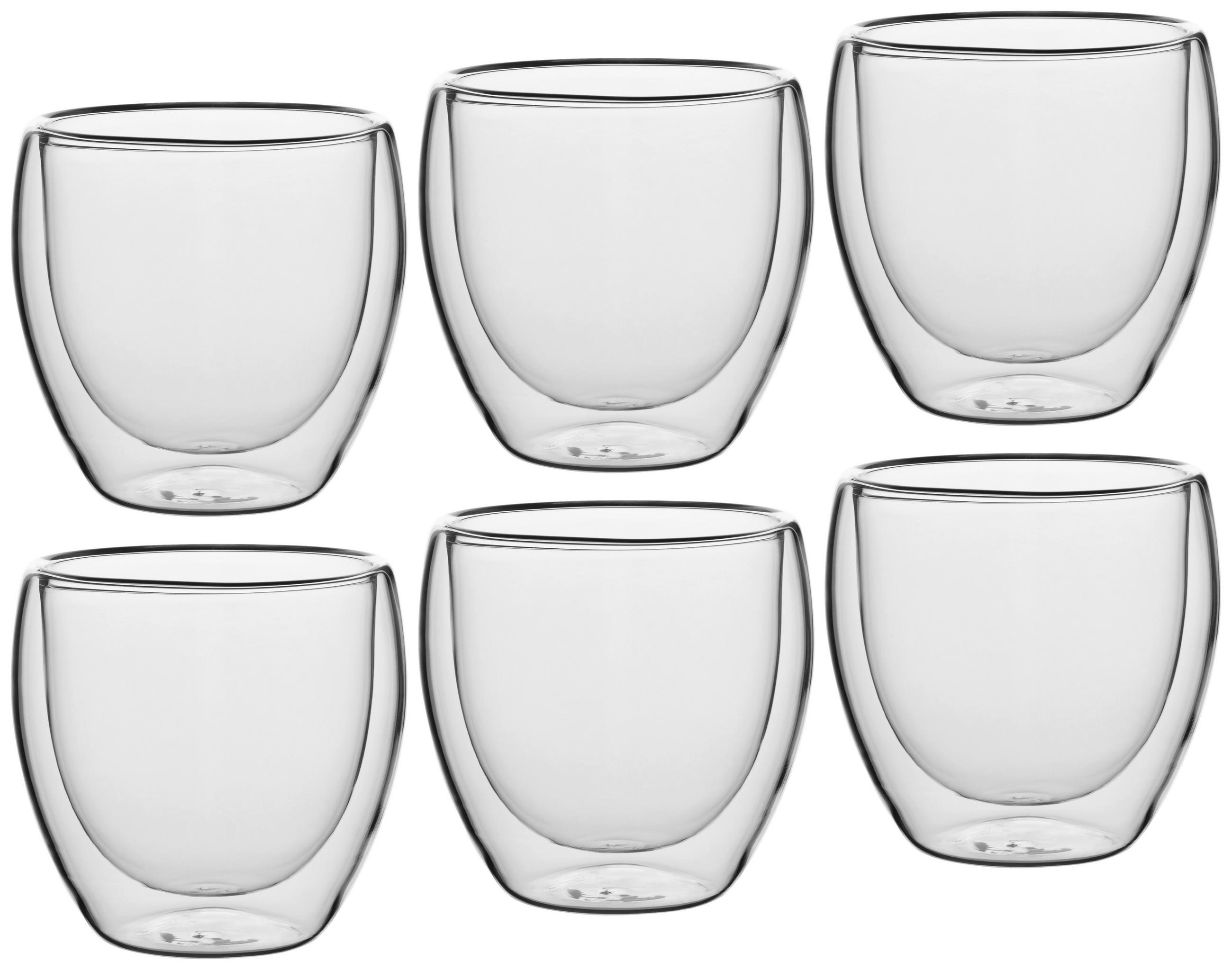 KAFFEEGLAS - Transparent, Trend, Glas (255ml) - Mäser