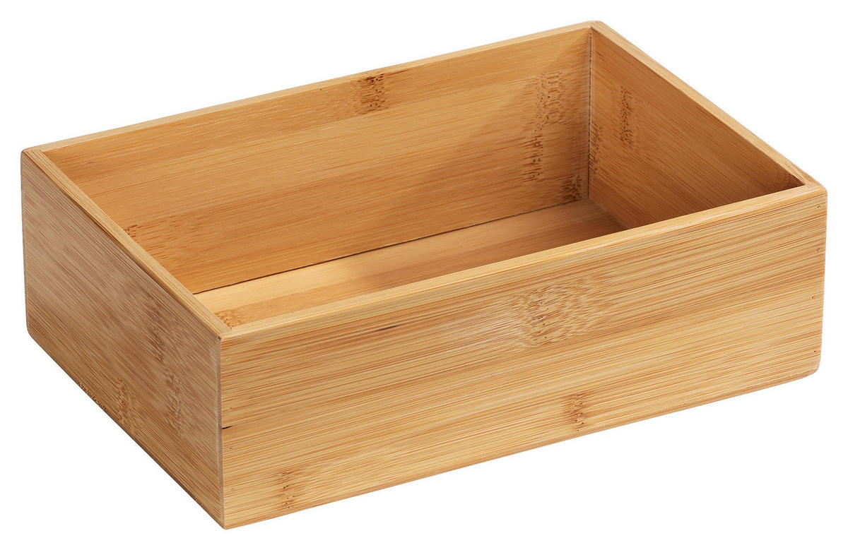 RENDSZEREZŐ  - barna, Basics, fa (22/7/15cm) - Wenko