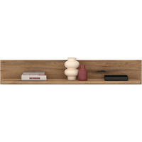 WANDREGAL  - Eichefarben, Basics, Holzwerkstoff (140/24/23,6cm) - Livetastic