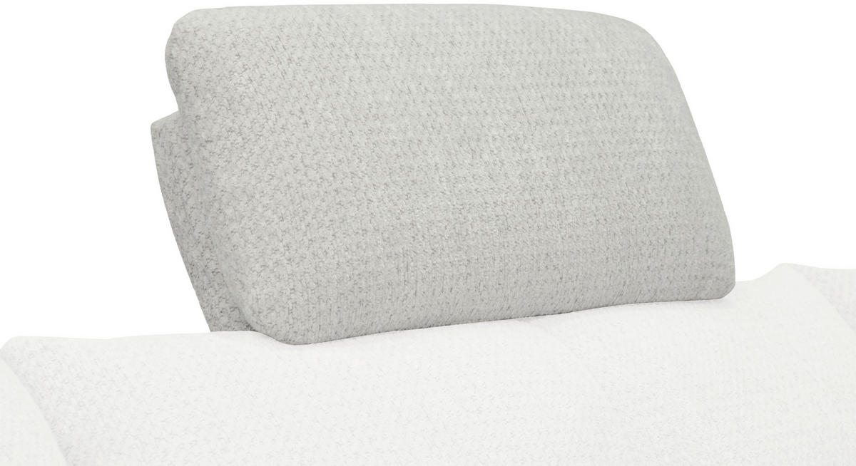 KOPFSTÜTZE - Elfenbein, KONVENTIONELL, Textil (55/28/18cm) - Hom`in