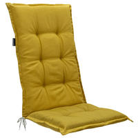 SESSELAUFLAGE Uni  - Senfgelb, Basics, Textil (50/7/123cm)