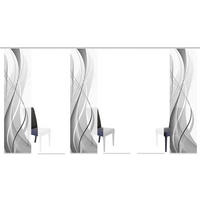 FLÄCHENVORHANG in Grau halbtransparent  - Grau, Design, Textil (60/245cm)