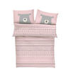 BABYBETTWÄSCHE S.Oliver Junior Satin 100/135 cm  - Rosa/Grau, Basics, Textil (100/135cm) - S. Oliver