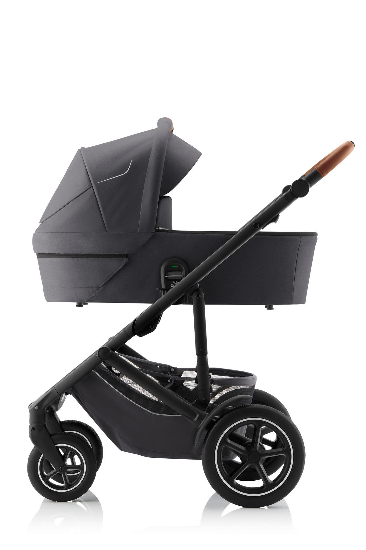 KINDERWAGEN  Smile 5Z  MIDNIGHT GREY  - Dunkelgrau/Schwarz, Basics, Textil/Metall (57/112/97,7cm) - Britax Römer