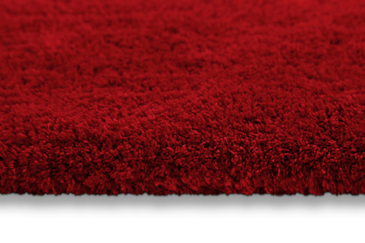 BADTEPPICH Rot 90 cm  - Rot, Basics, Kunststoff/Textil (90cm) - WECON HOME BASIC